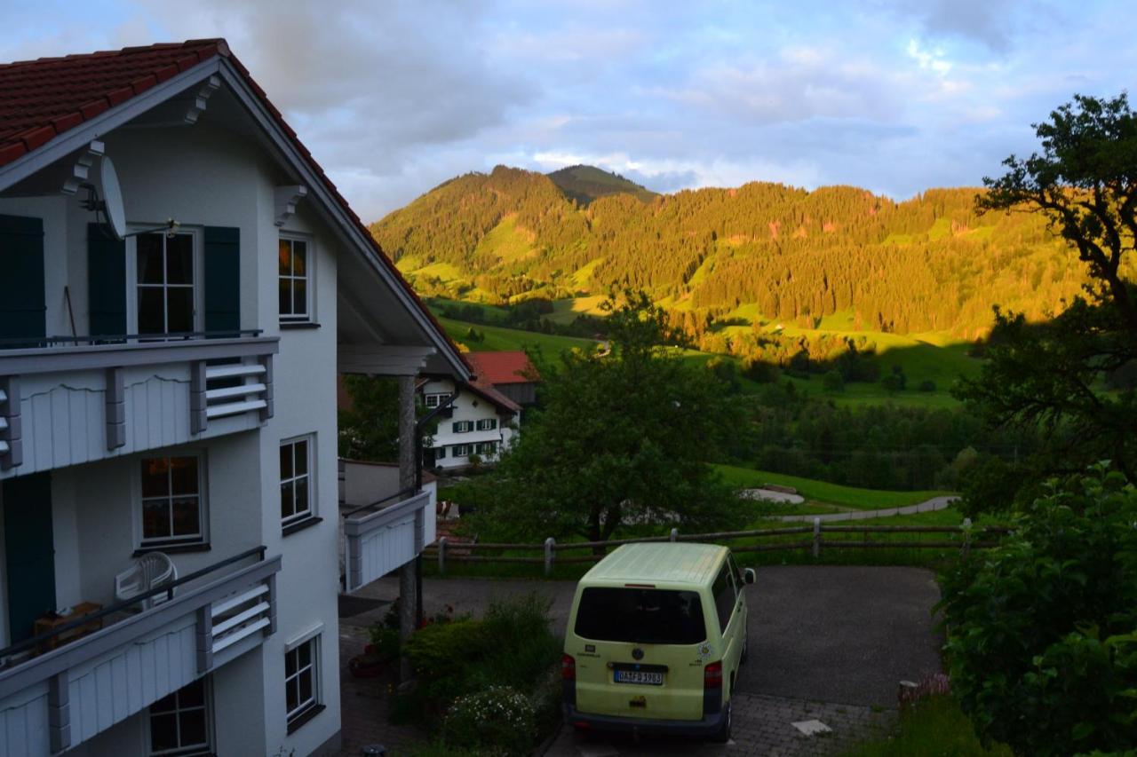 Ferienwohnung Sonnenbichel Wertach Exteriér fotografie